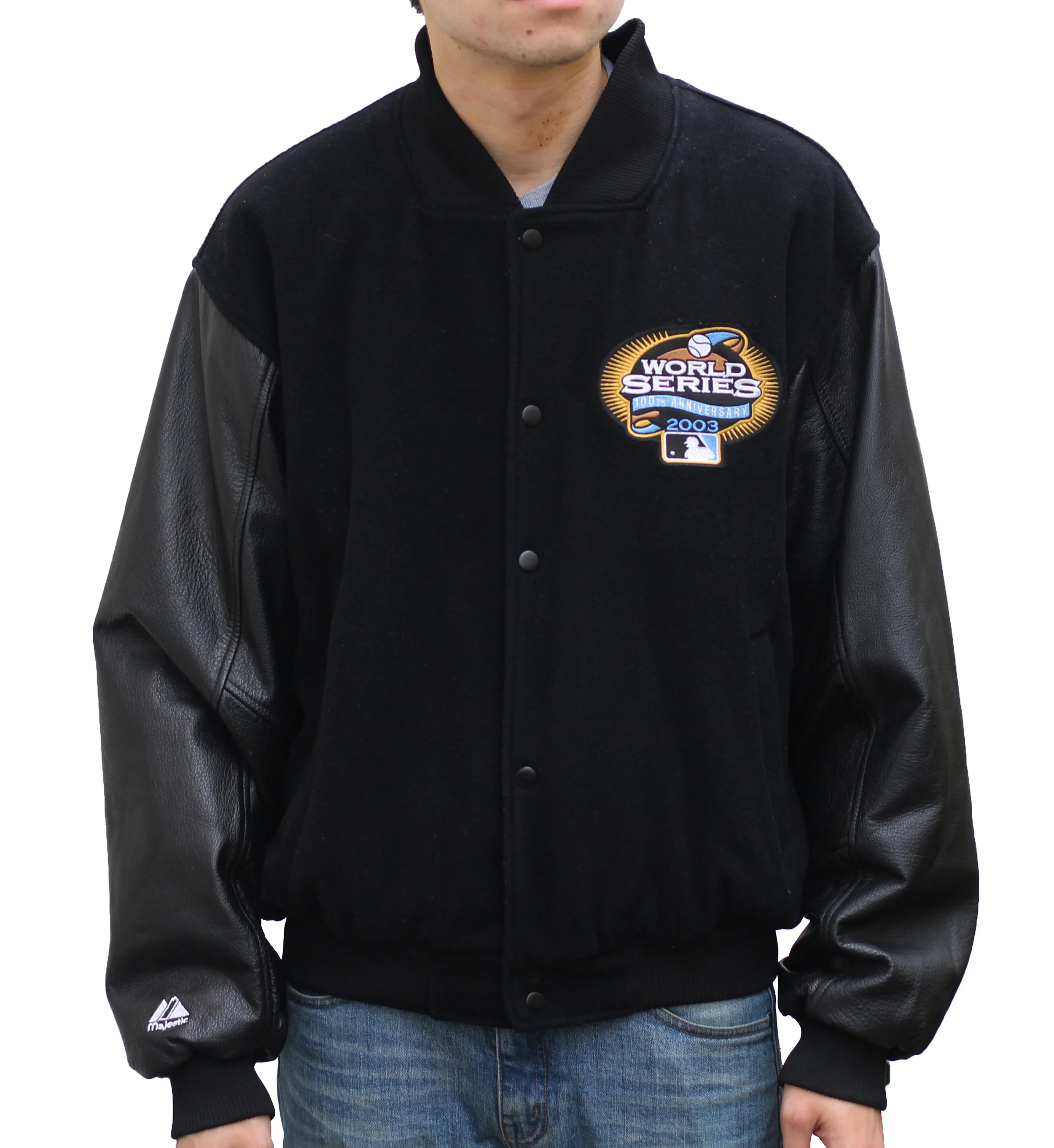 【SALE】ヤンキースジャケット 2003年ワールドシリーズ記念 SALE】ヤンキースジャケット 2003年ワールドシリーズ記念 Majestic